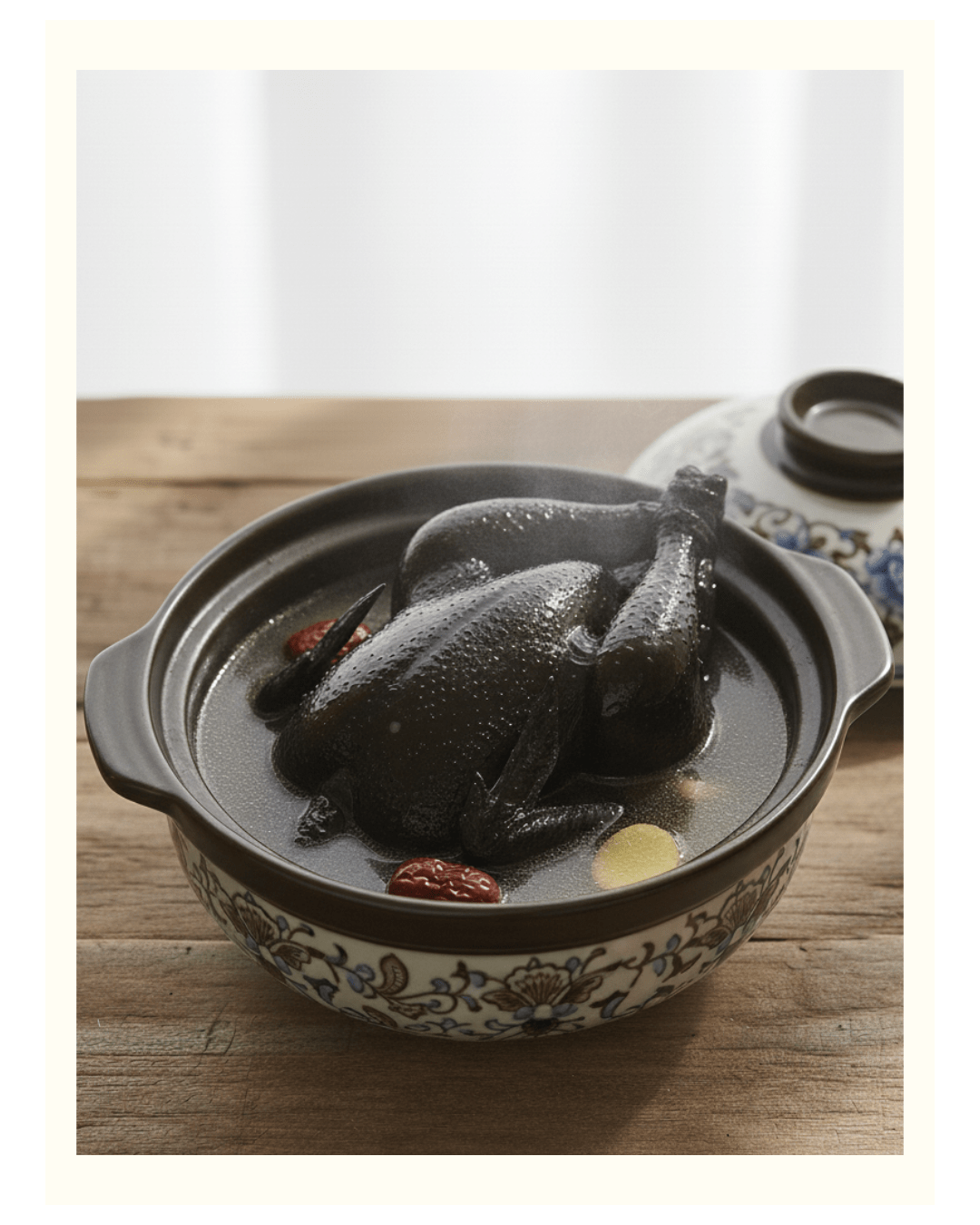 養陰護膚烏雞湯